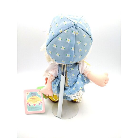 Precious Moments June Doll 1988 Applause Vintage Metal Stand Pail Summer Tags - Picture 11 of 12